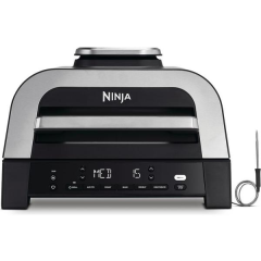 Ninja DG551UK Electric Air-Grill & Fryer - Black/Stainless Steel 