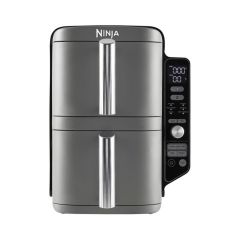 Ninja SL400UK Double Stack Xl 2-Drawer 9.5L Air Fryer Grey