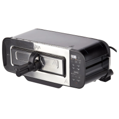 Ninja ST200UK 3-in-1 2 Slice Toaster - Grill and Panini Press - Black Black