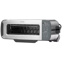 Ninja ST202UK 3-in-1 2 Slice Toaster - Grill and Panini Press - Stainless Steel Stainless Steel