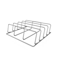 Ninja XSKOGXLRBRKEU Woodfire Xl Electric Bbq Rib Rack Silver