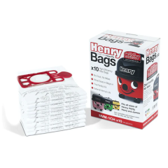 Numatic 907075 Henry HepaFlo Filter Bags - White 