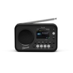 Roberts Radio PLAY 20BK DAB/DAB /FM RDS digital portable radio with Bluetooth colours in Black Black