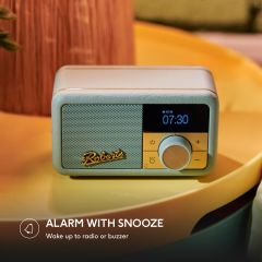 Roberts Radio REV-PETITE2DE DAB+/DAB/FM RDS Radio - Duck Egg