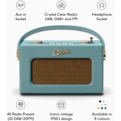 Roberts Radio REV-UNOBTDE Wireless DAB Radio - Duck Egg