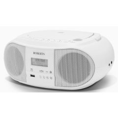 Roberts Radio ZOOMBOX4W DAB CD Radio White