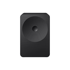 Samsung HW-LS70H/XU Multi-Directional Music Studio 7 WiFi-Bluetooth Wireless Speaker - Black 