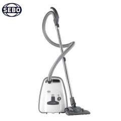 Sebo 92661CI K1 Arctic, white machine with rose gold printing, 2.1m hose , Stainless Steel Tel Tube,