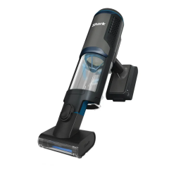 Shark BH102UK PowerBoost Pet Handheld Vacuum - 40 Minutes Run Time - Charcoal with Blue 