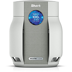 Shark HP062UK BreatheClear Compact Air Purifier with NeverChange6 - Dove 