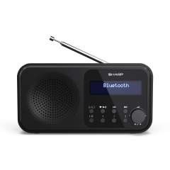 Sharp DR-P420 BK DR-P420(BK) Wireless DAB Radio - Black 