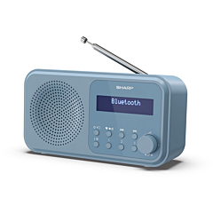 Sharp DR-P420BL Portable Digital Radio - Blue 