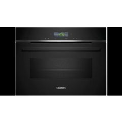 Siemens CM724G1B1B 59.4cm Built In Compact Oven with Microwave Function 