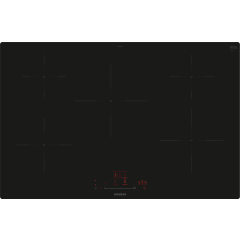 Siemens EH801HVB1E Induction Hob - iQ100 - 80 cm, 5 zone, touchSlider control, Home Connect, Favouri