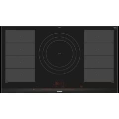 Siemens EX975LVV1E IQ700 90cm Induction Hob Black glass