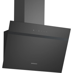 Siemens LC65KDK60B Angled Glass Chimney Hood - iQ100 - 60cm, Angled Chimney Hood, Touch Control, LED