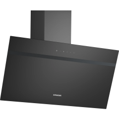 Siemens LC85KDK60B Angled Glass Chimney Hood - iQ100 - 80cm, Angled Chimney Hood, Touch Control, LED