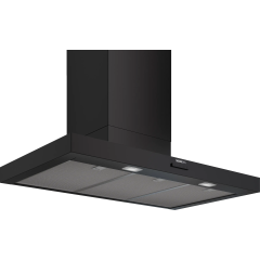 Siemens LC95BCC60B Box Chimney Hood - iQ300 - 90cm wide, Box Design, push buttons, 3 speeds, LED lig