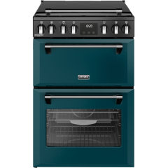Stoves 444411996 60cm dual fuel mini range cooker – 102L total cooking capacity, 4 burner gas hob wi