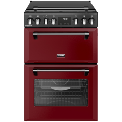 Stoves 444411997 60cm dual fuel mini range cooker – 102L total cooking capacity, 4 burner gas hob wi