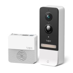 TP-LINK TAPOD230S1 Smart Battery Video Doorbell Camera Kit - White