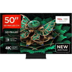TCL 50C7K-UK 50" 4K QD-MINI LED UHD TV 