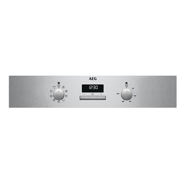 AEG BCX23101EM 59.4Cm Built In Electric Single Oven Stainless Steel