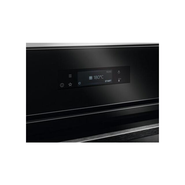 AEG BPK748380B 59.5cm Built In Electric Single Oven - Black
