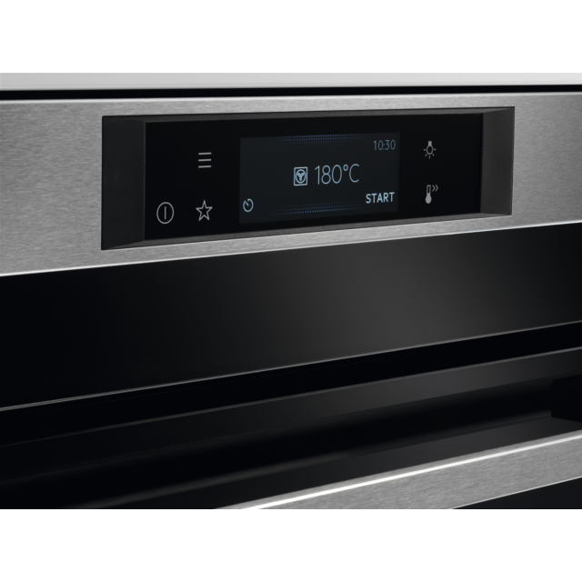 Aeg Bse782380m 59.5Cm Built In Electric Single Oven - Anti-Fingerprint - Stainless Steel