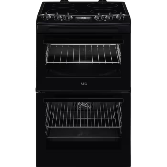 AEG CCX1530ACB 55Cm Surroundcook Cooker With Ceramic Hob Black
