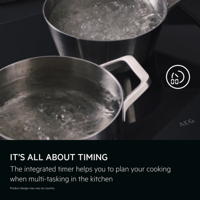 AEG CIB6743ACB 60cm Black Double Oven Electric Cooker