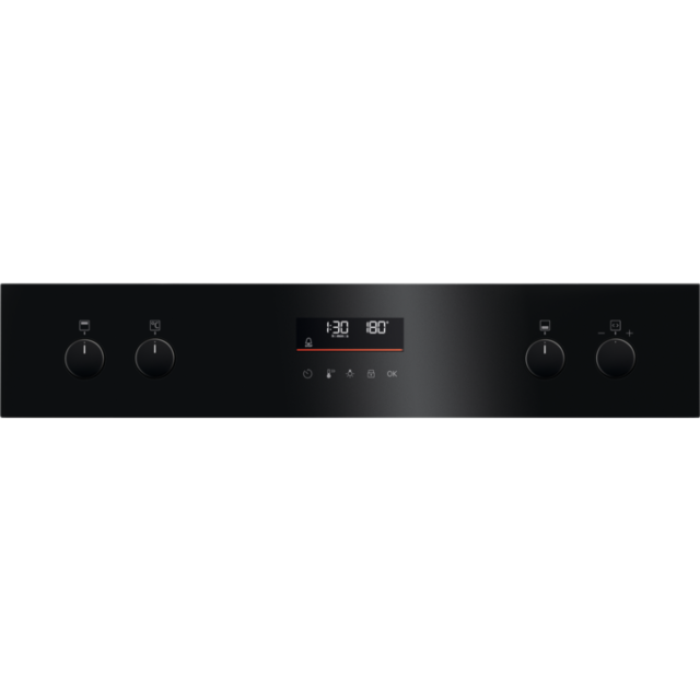 AEG DCE531160B 59.4cm Built In Electric Double Oven - Black