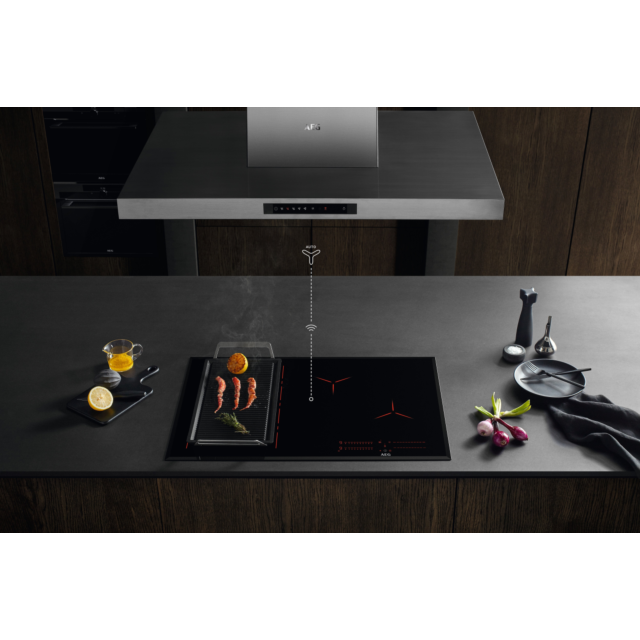 AEG IKX64301CB/EOL 59Cm Induction Hob Black