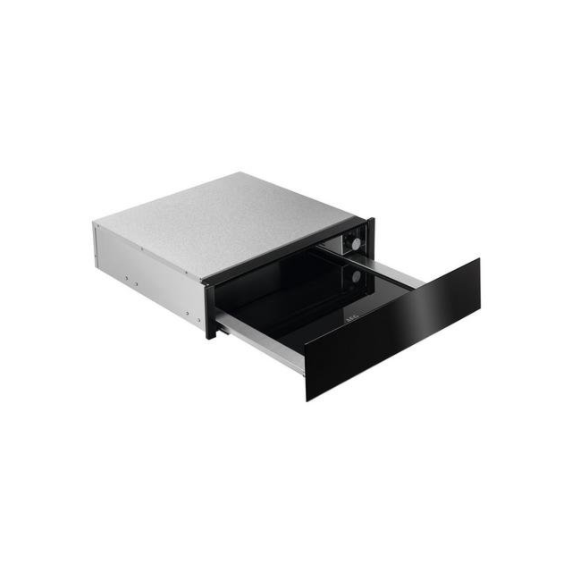 AEG KDE911424B 14cm Warming Drawer - Black Glass Black