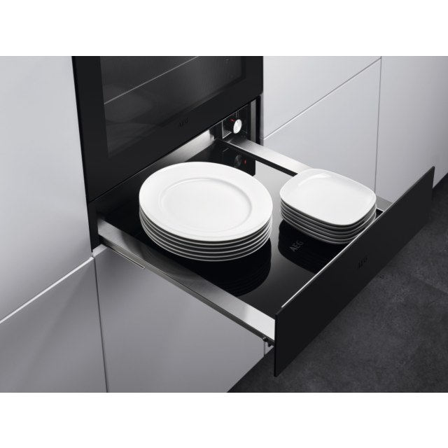 AEG KDK911424T Built In Warming Draw - Matt Black Matt Black