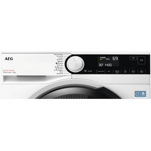 AEG LFSR74144UD 
10kg 1400 spin Washing machine. 7000 Series, UniversalDose and ProSteam. MixLoad 69