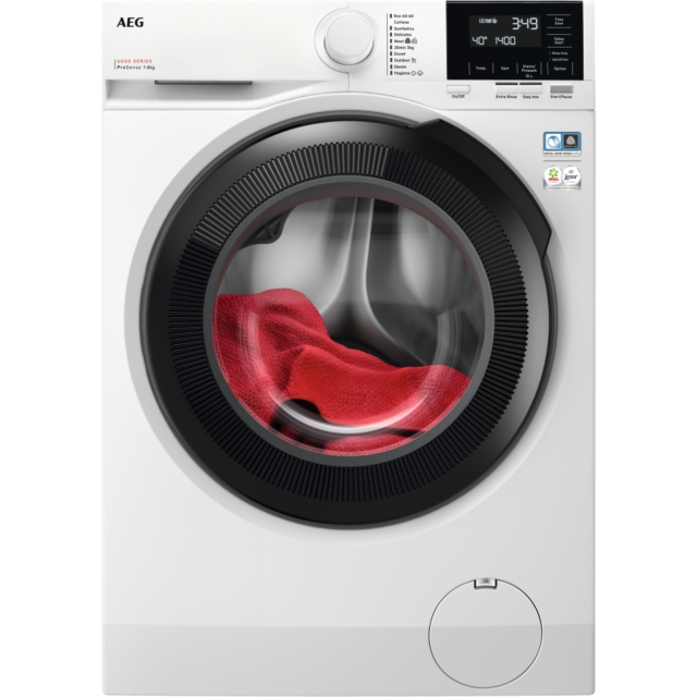 AEG LFX50844B 
8kg 1400 spin Washing machine. 5000 Series, TimeSave technology. Quick 60min, 30 min 