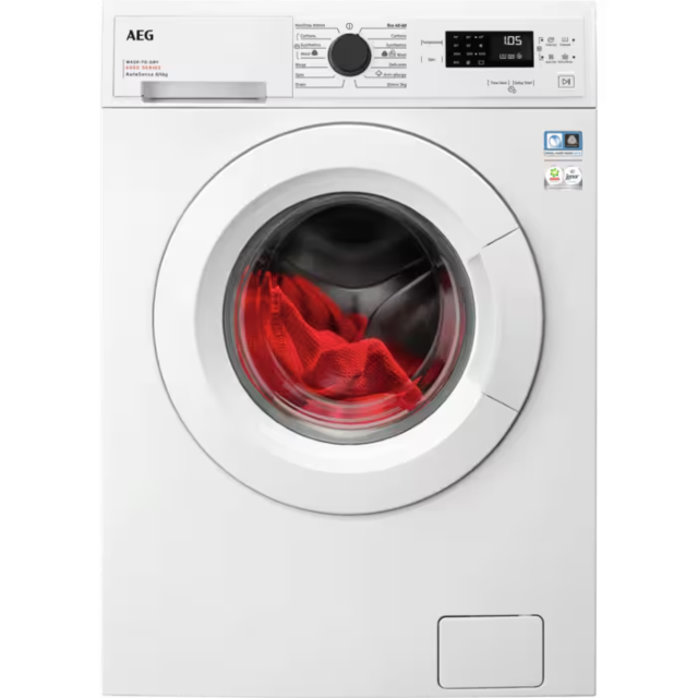 AEG LWX60846B 
8 / 4 kg 1600 spin Washer dryer. 6000 Series, 8kg wash capacity, 4kg dry capacity, 14