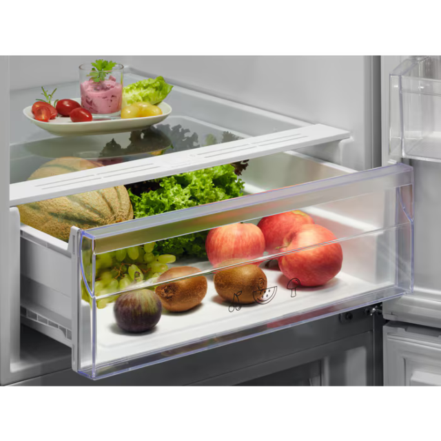 AEG ORC5S331EX 
Freestanding 60/40 500, ColdSense E Energy Rated Silver
 Silver