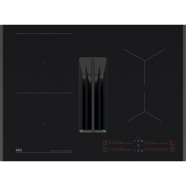 AEG TCH74B01FZ 71cm Induction Hob with Extractor