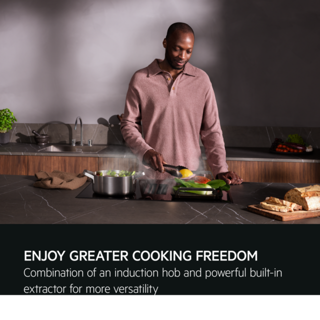 AEG TCH74B01FZ 71cm Induction Hob with Extractor