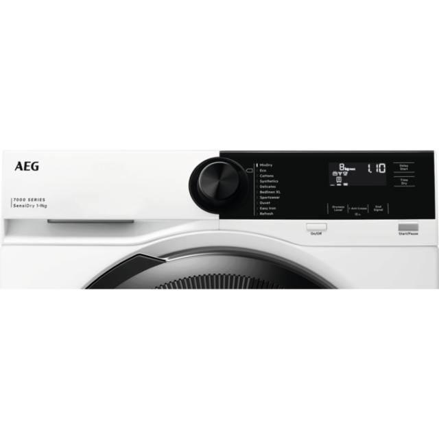 AEG TR729A4B 7000 SensiDry Heat Pump 9kg Tumble Dryer