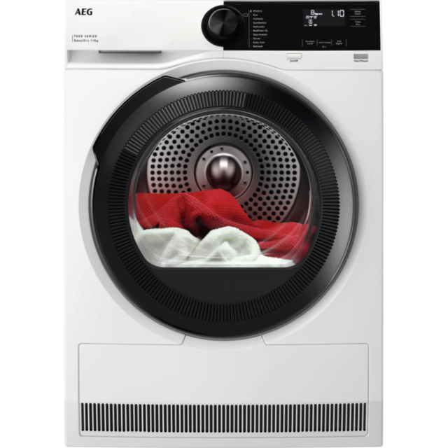 AEG TR729A4B 7000 SensiDry Heat Pump 9kg Tumble Dryer