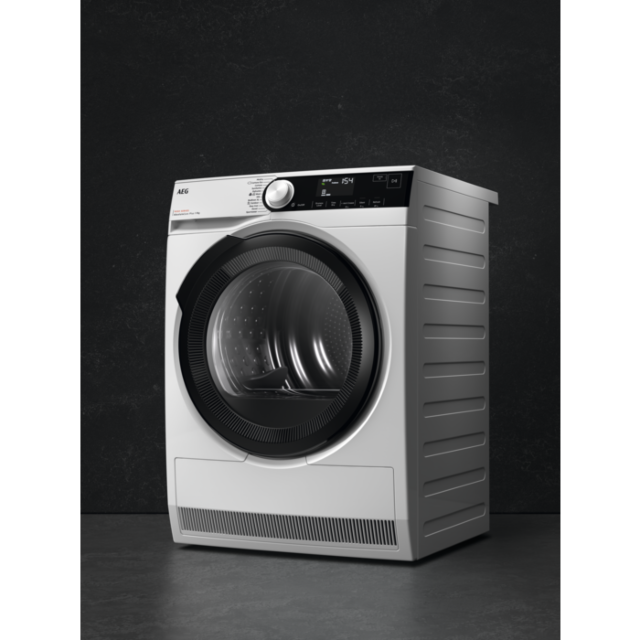 AEG TR739G4B 9kg Heat Pump Tumble Dryer - White

