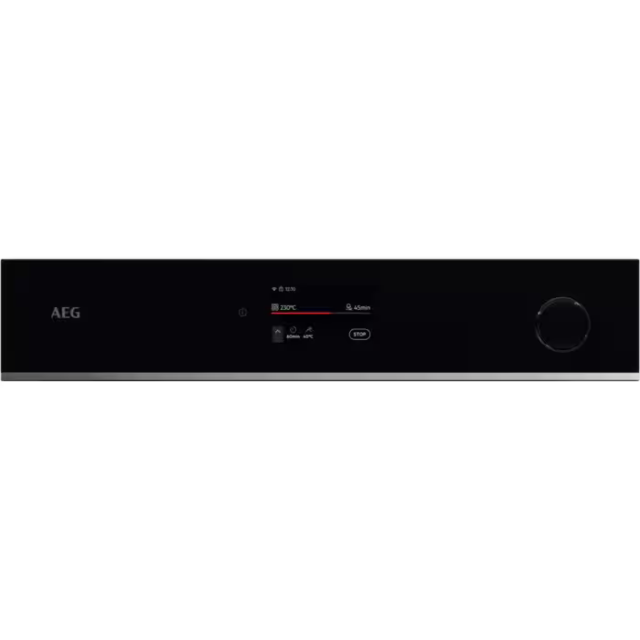 AEG TR7PB731SB 
Connected SteamCrisp Quarter Steam & Pyrolytic oven with CookSmart Touch controls, w