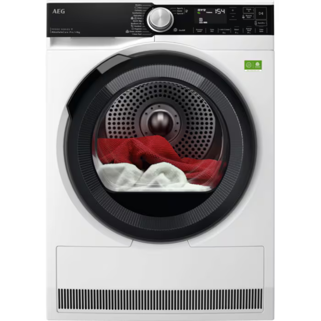 AEG TR959V6BC 
9kg Connected tumble dryer. 9000 Series, AbsoluteCare Plus, 3D Scan technology, Outdo