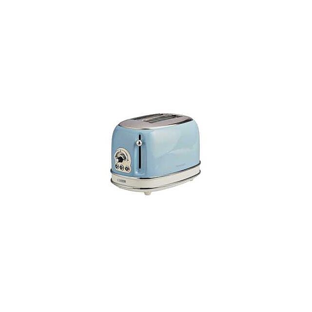 Ariete 00C015515ARAS Vintage 2 Slice Toaster Blue