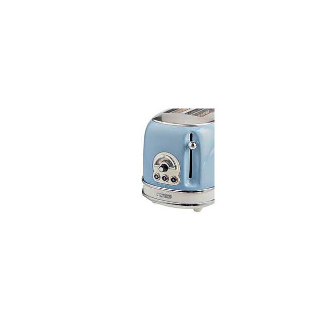 Ariete 00C015515ARAS Vintage 2 Slice Toaster Blue