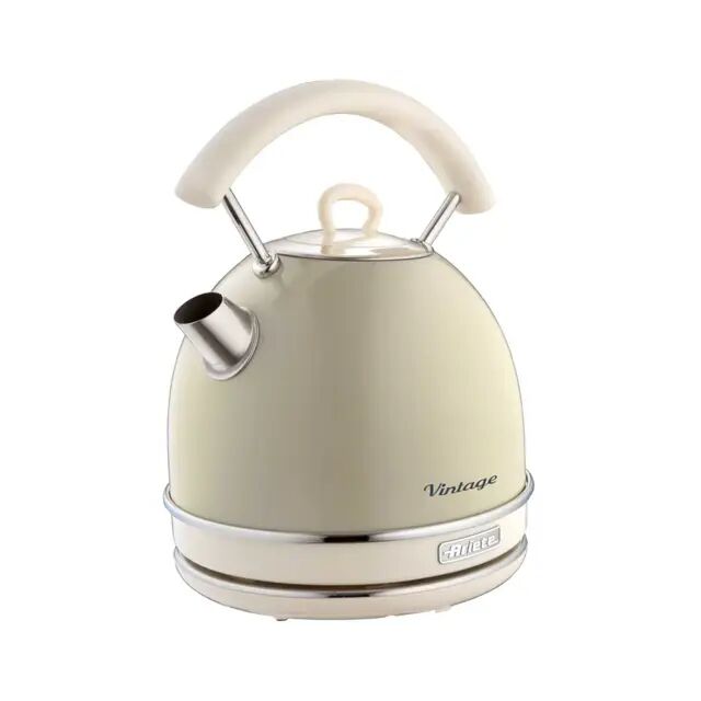 Ariete 00C287703ARAS 1.7L Vintage Dome Kettle Cream/Beige 