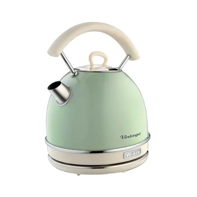 Ariete 00C287704ARAS 1.7L Domed Kettle Vintage Cream/Green
